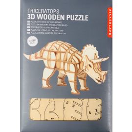 Triceratops 3-D Wooden Puzzle