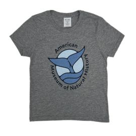 Youth Eco-Friendly Blue Whale Conservation T-Shirt